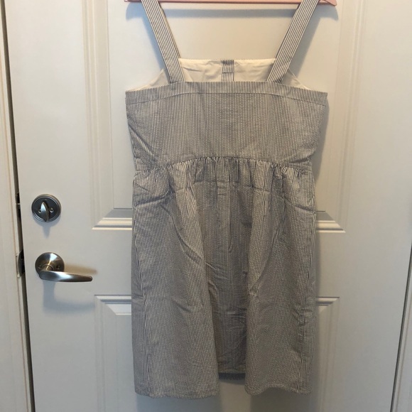 NWOT J. Crew seersucker sun dress. - Picture 4 of 5